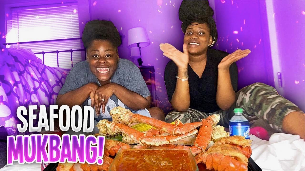 SEAFOOD BOIL MUKBANG | GIRL TALK 101