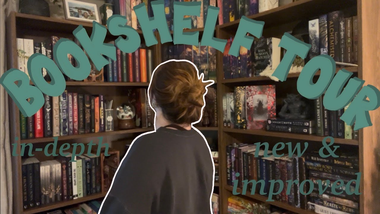 bookshelf tour✨📚
