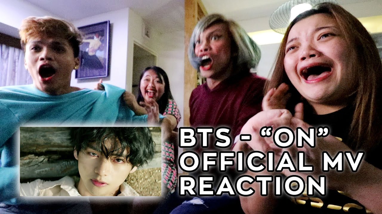 BTS - 'ON' OFFICIAL MV (REACTION VIDEO)