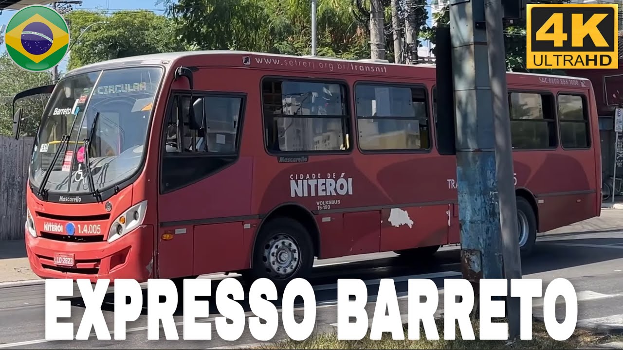 Pior empresa de ônibus de Niterói - Ônibus Velhos e Sujos da Expresso Barreto - Fui Conferir #54 