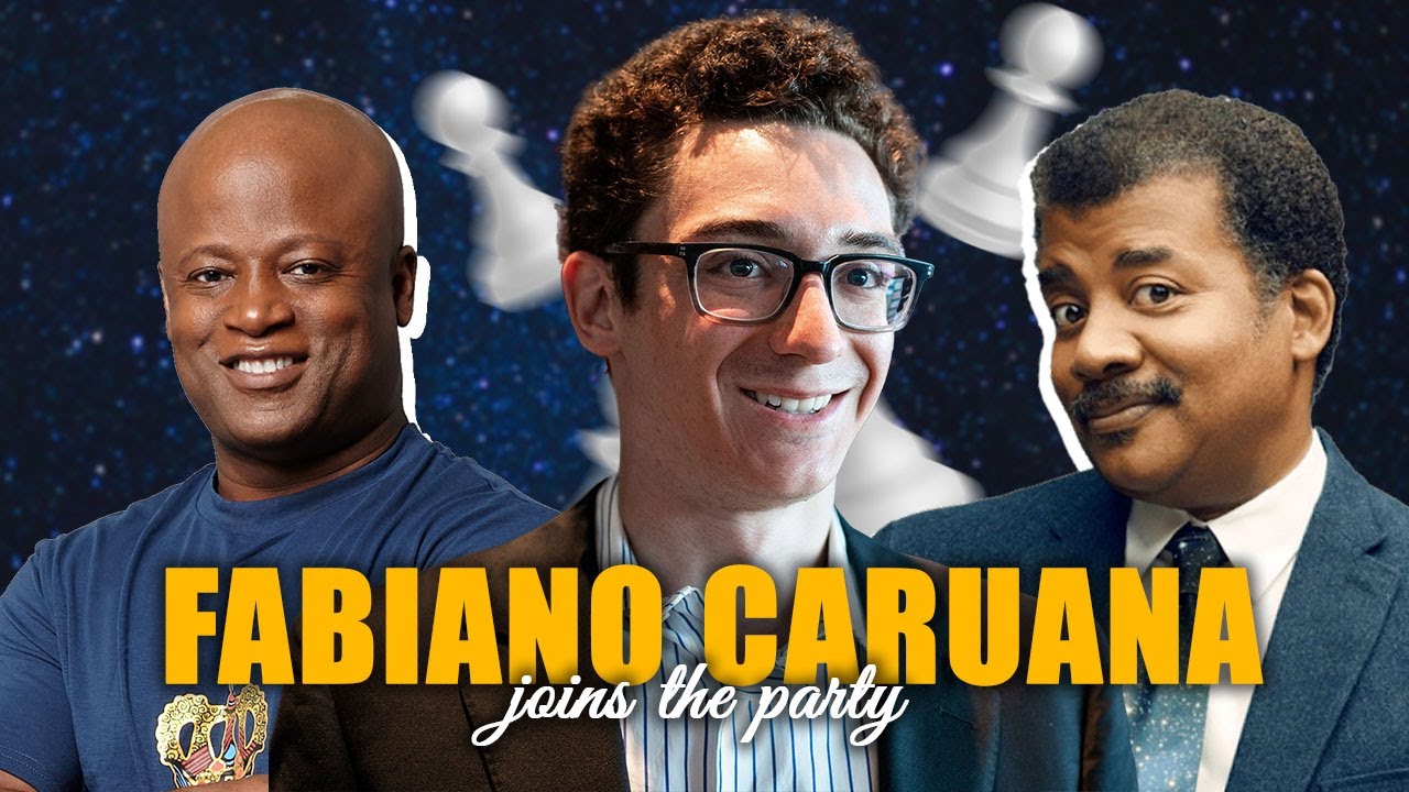 Fabiano Caruana Joins GM Ashley and Neil deGrasse for Some Chess