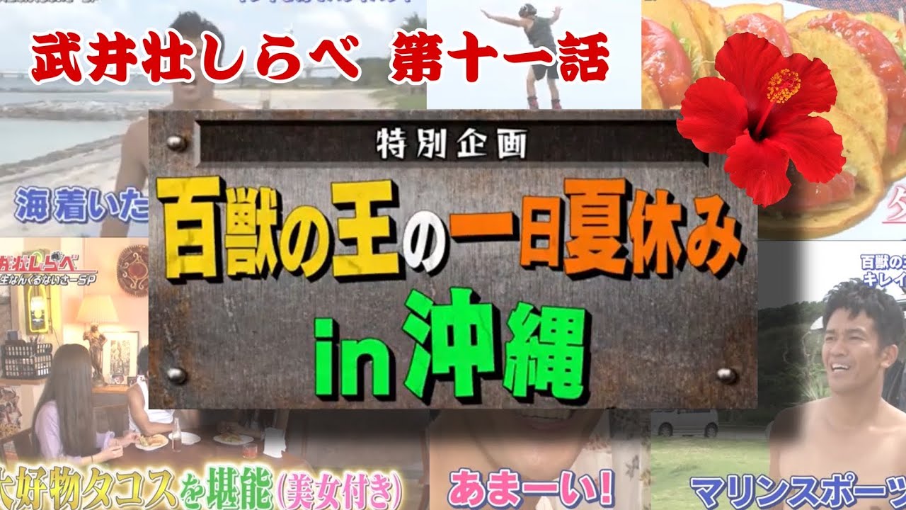 【武井壮しらべ】武井壮の休日IN沖縄編【第11話】