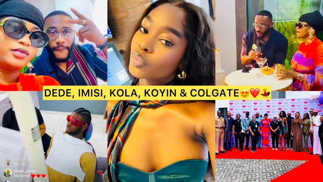 IMISI, DEDE, KOLA, KOYIN LUNCH & DENTAL CARE DATE BY COLGATE❤️ BBNAIJA SEASON 10 BBNAIJA 