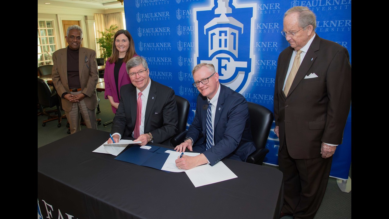 Faulkner’s College of Health Sciences and York University Sign Historic Pathway Agreement