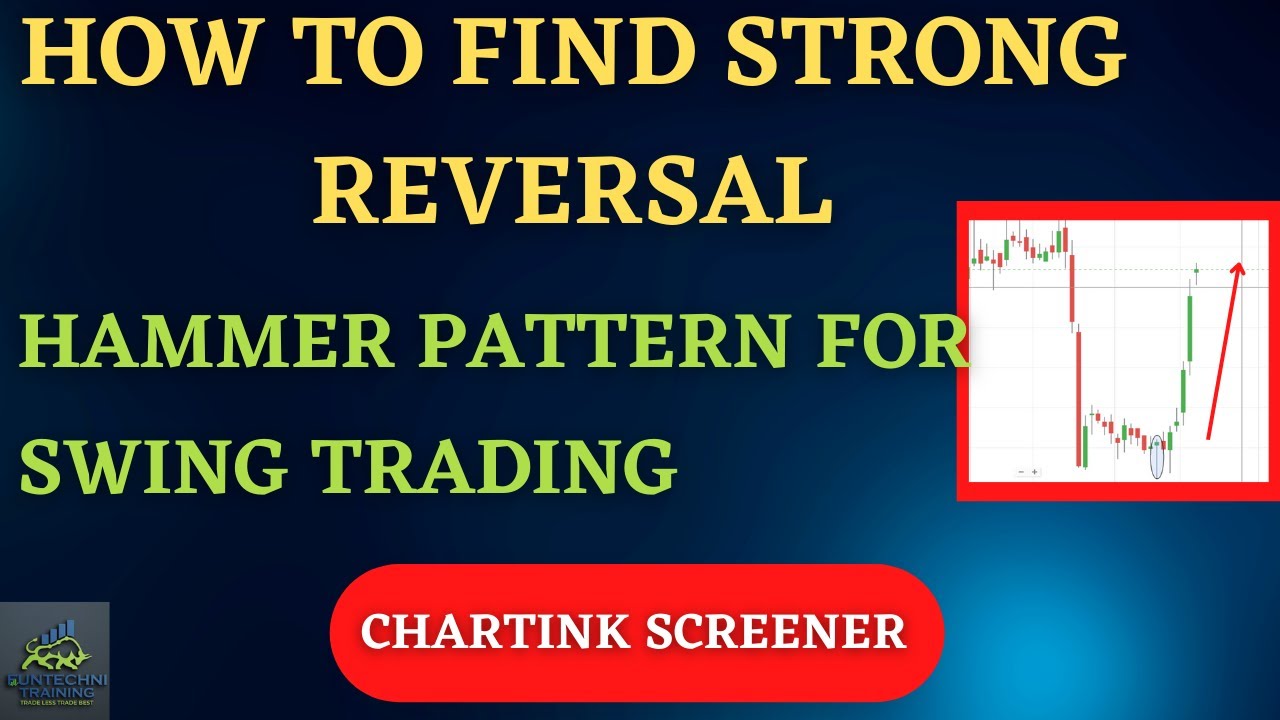 Strong Reversal Hammer Patttern For Swing Trading With Chartink Scanner  || Funtechni Training