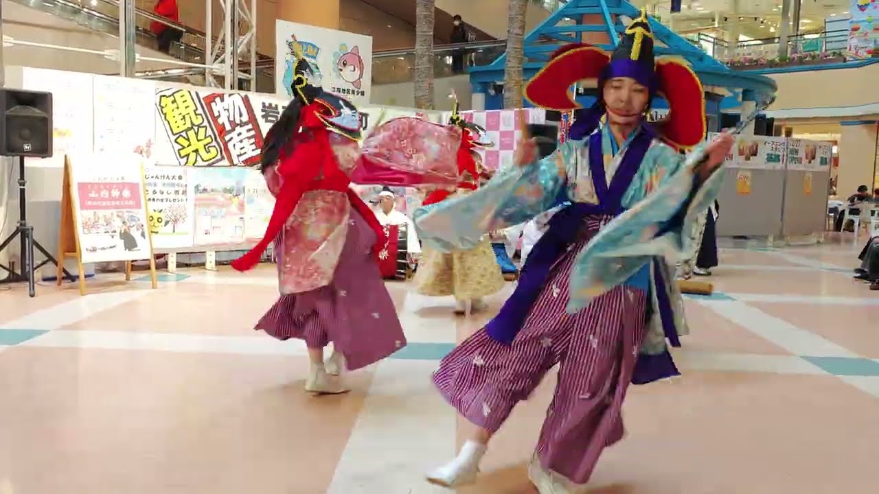 令和8年　軽米町観光と物産キャンペーン　山内神楽披露　午後の部