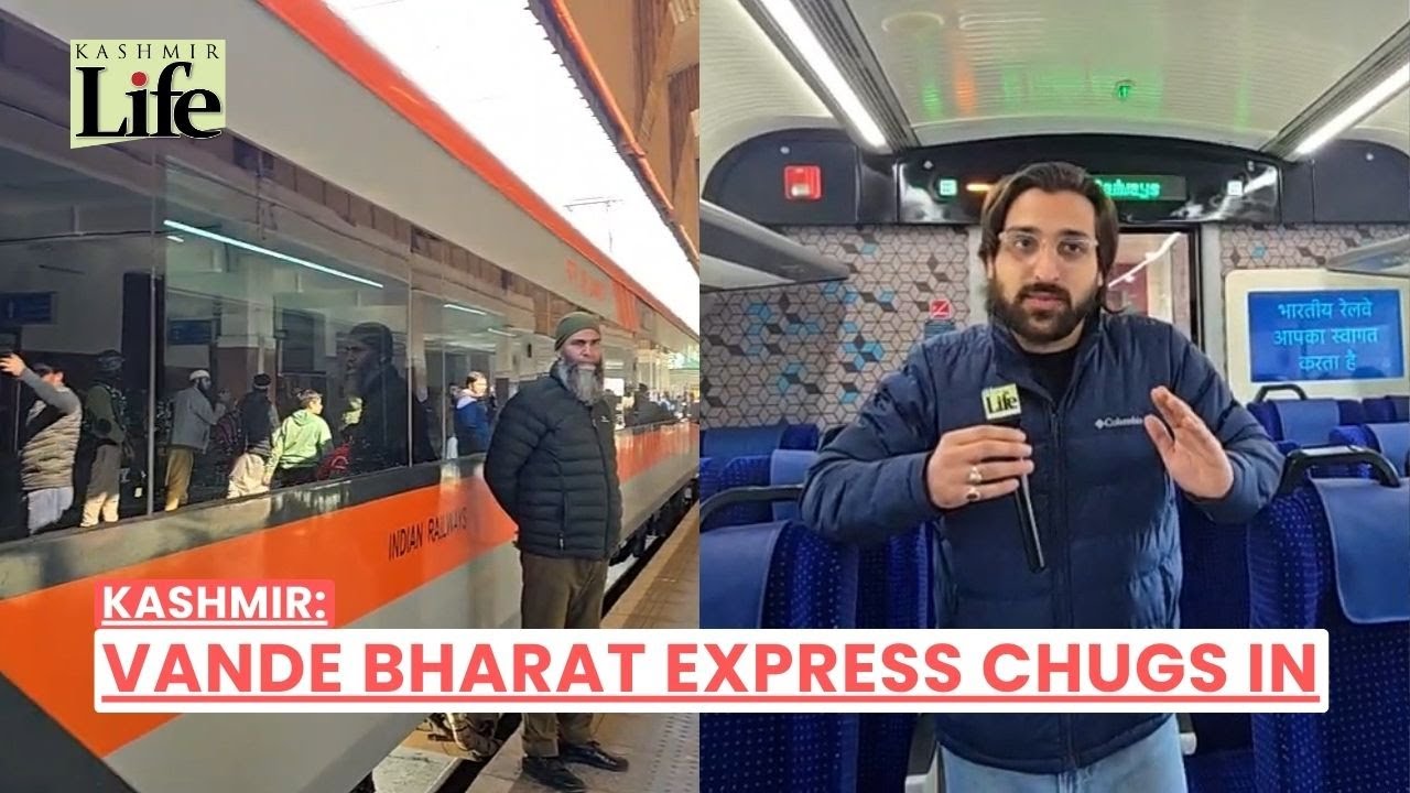 Kashmir: Vande Bharat Express Chugs In