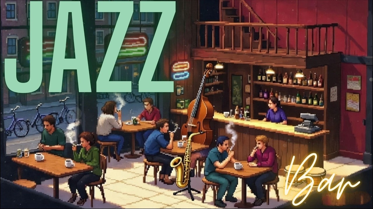 Smooth JAZZ in a Bar Area