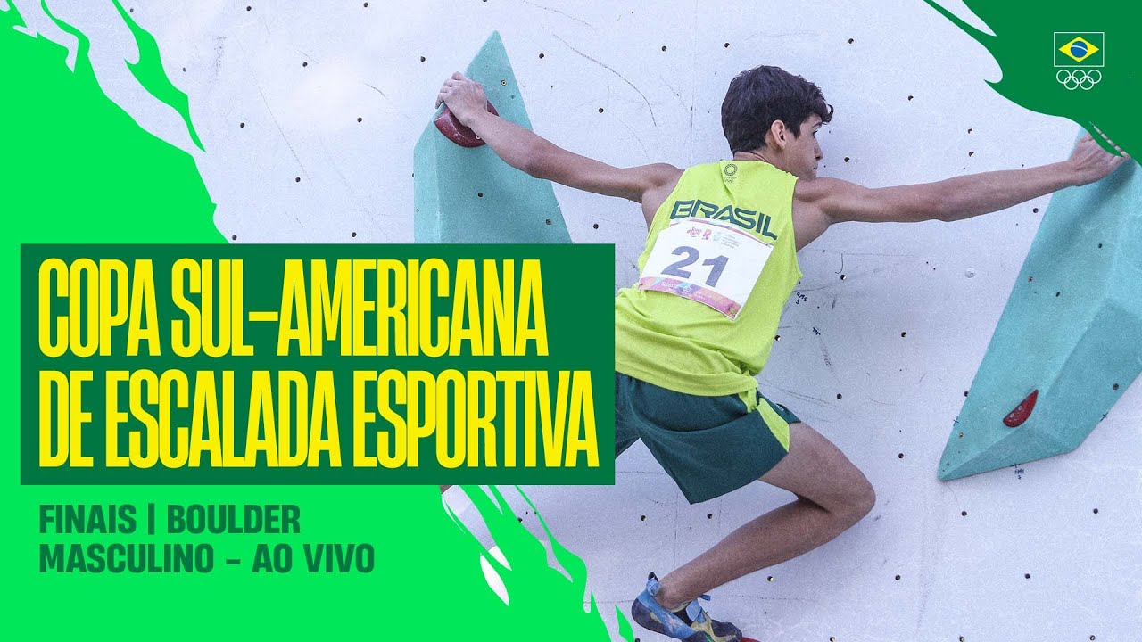 COPA SUL-AMERICANA DE ESCALADA ESPORTIVA | FINAIS | BOULDER | MASCULINO | AO VIVO