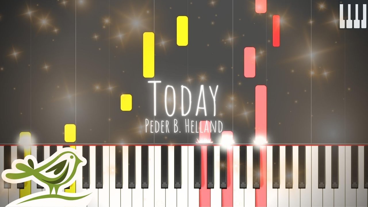 Peder B. Helland - Today | Relaxing Piano Tutorial (Synthesia)