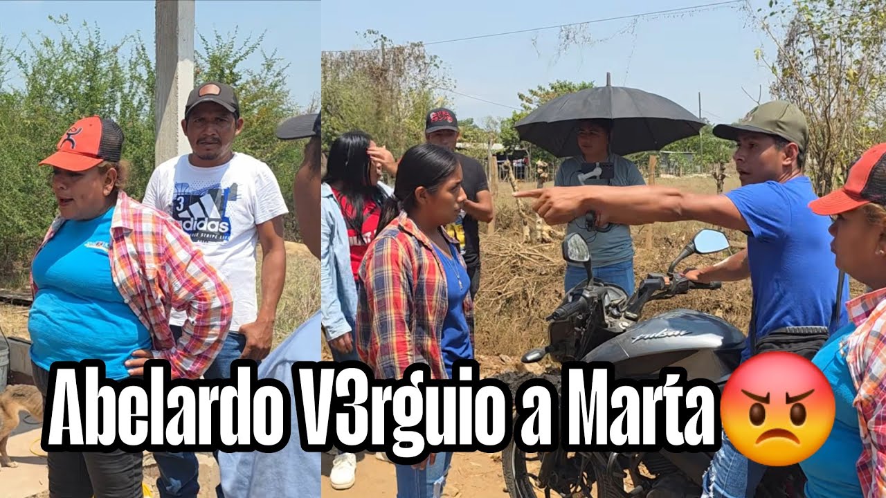 Fuerte discusión en plena calle Abelardo y Doña Bety le paran el carro a Marta sos una Loka😡