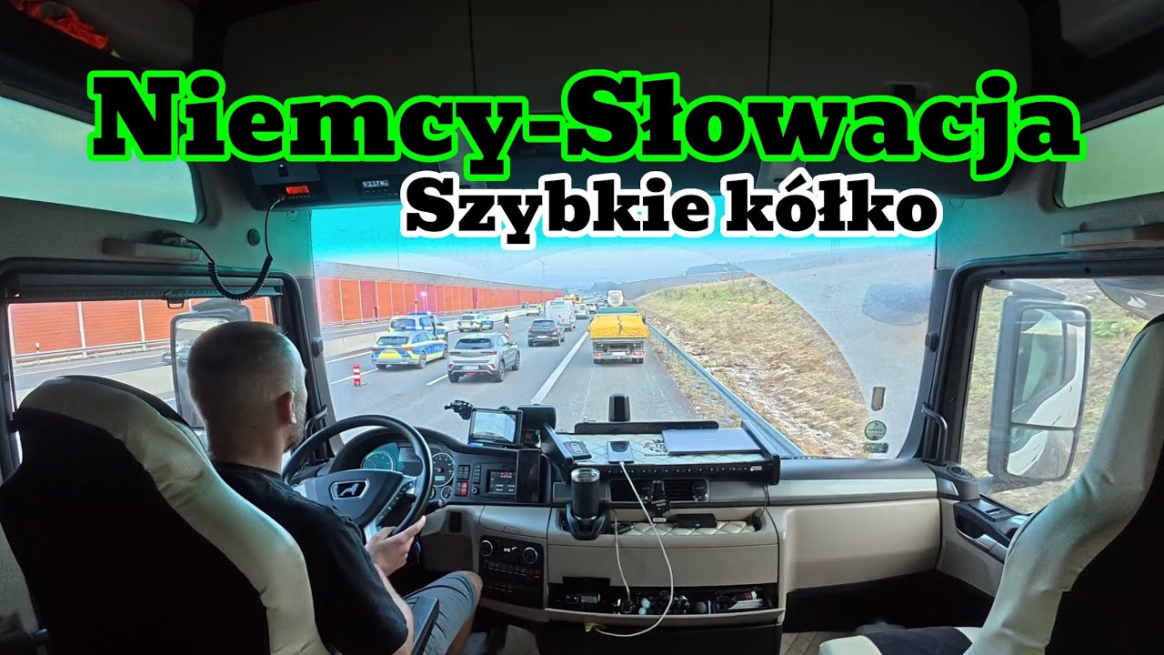 Krótka trasa z Niemiec na Słowację.