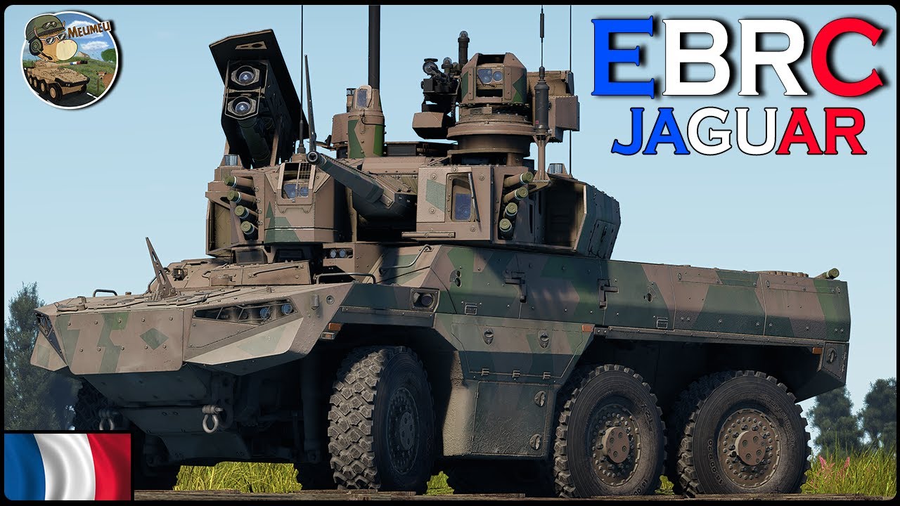 EBRC JAGUAR ! LE PLUS MODERNE des Français !
