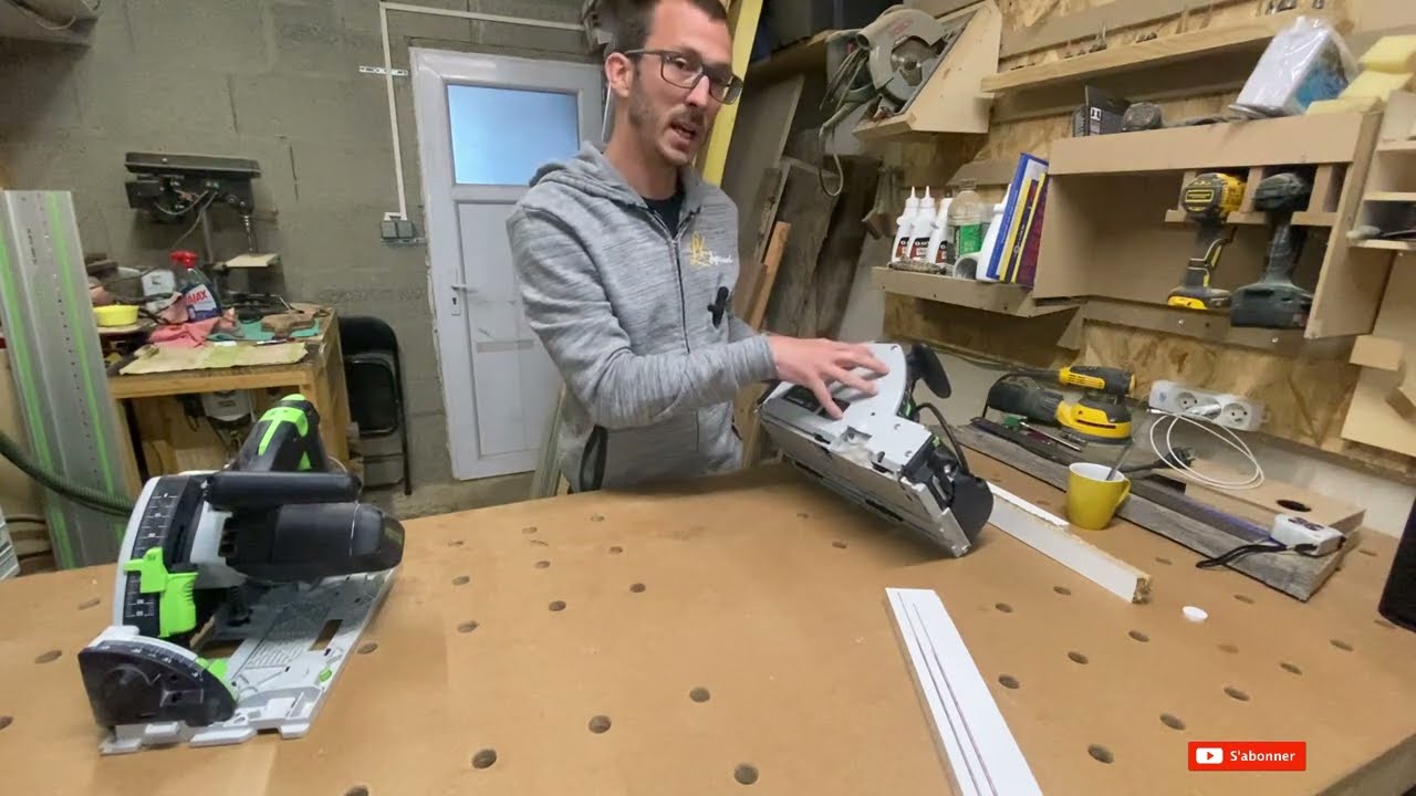Nouveauté la dernière scie plongeante la tsv60 Festool