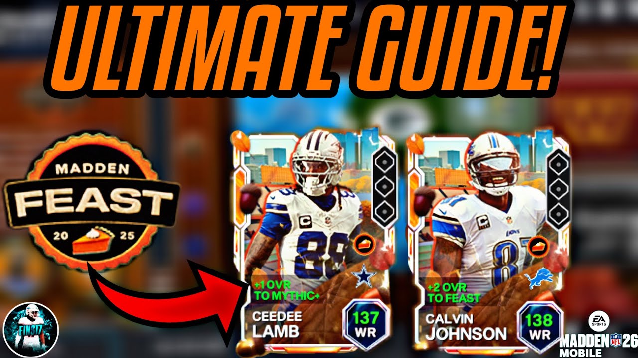 КАК ПОЛУЧИТЬ БОЛЕЕ 2 БЕСПЛАТНЫХ ИЗОБРАЖЕНИЙ ИЗ FIAST! РУКОВОДСТВО ПО MADDEN FEAST! Madden Mobile 26