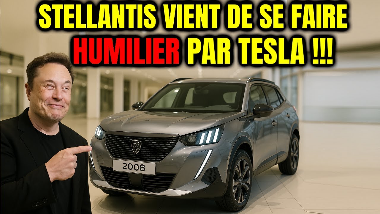 STELLANTIS HUMILI&Eacute; PAR TESLA !