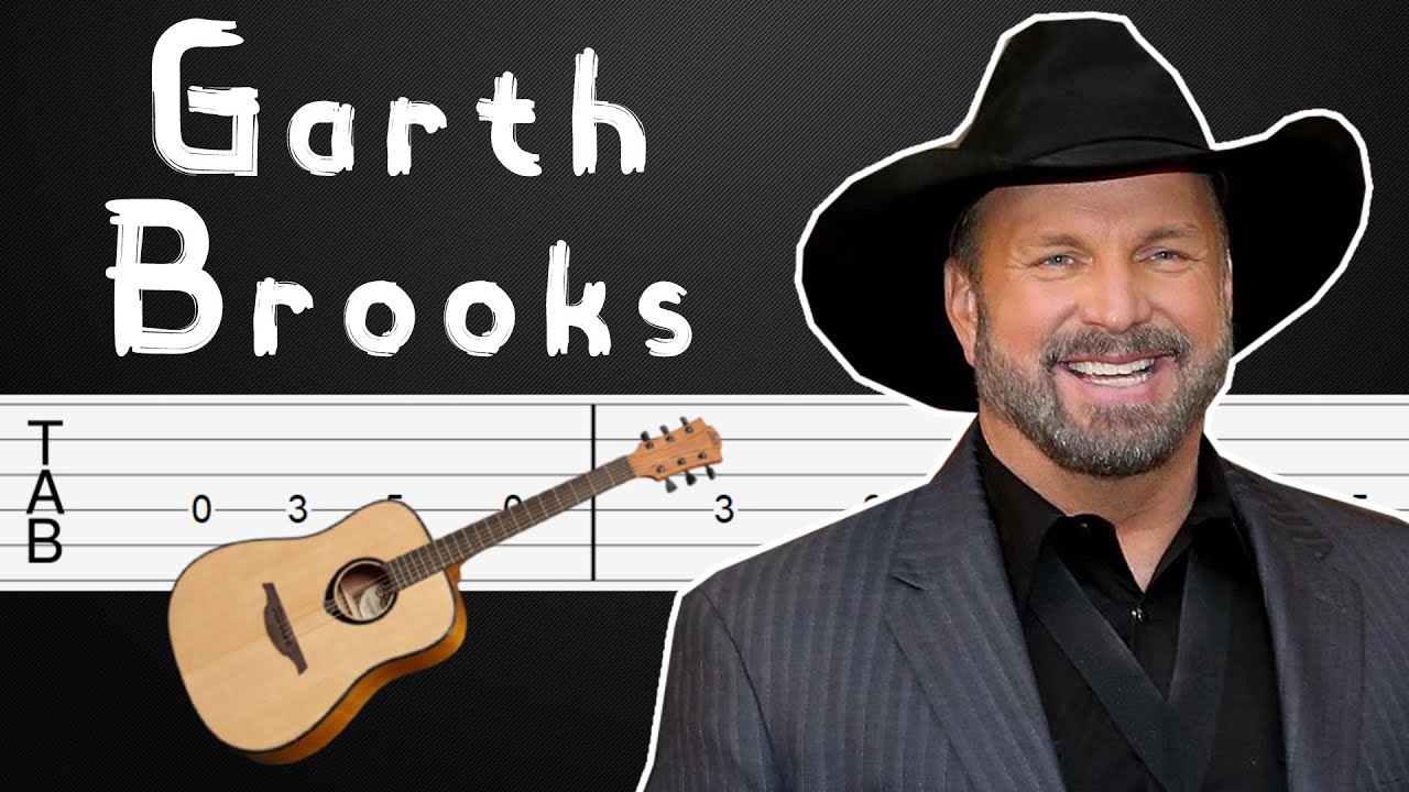 The Dance - Garth Brooks Guitar Tutorial, Guitar Tabs, Guitar Lesson