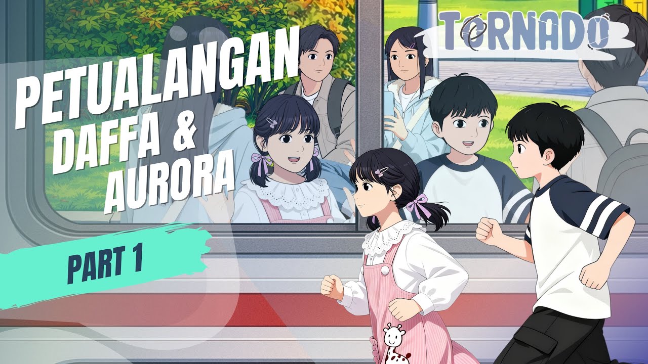 PETUALANGAN DAFA DAN AURORA PART 1 - ANIMASI SEKOLAH