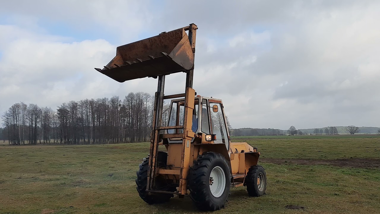 Terenowy wózek widłowy SANDERSON, 4x4 - DEUTZ 3 cylindry na aukcji Flotilo.pl