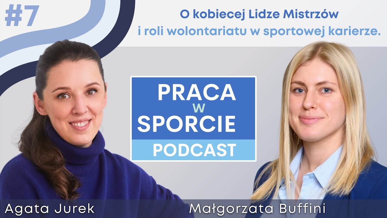 O kobiecej Lidze Mistrzów i roli wolontariatu w karierze. Małgorzata Buffini | Praca w Sporcie #07