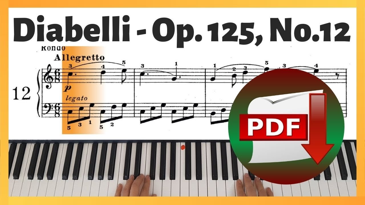 Diabelli - Op. 125, No. 12 
