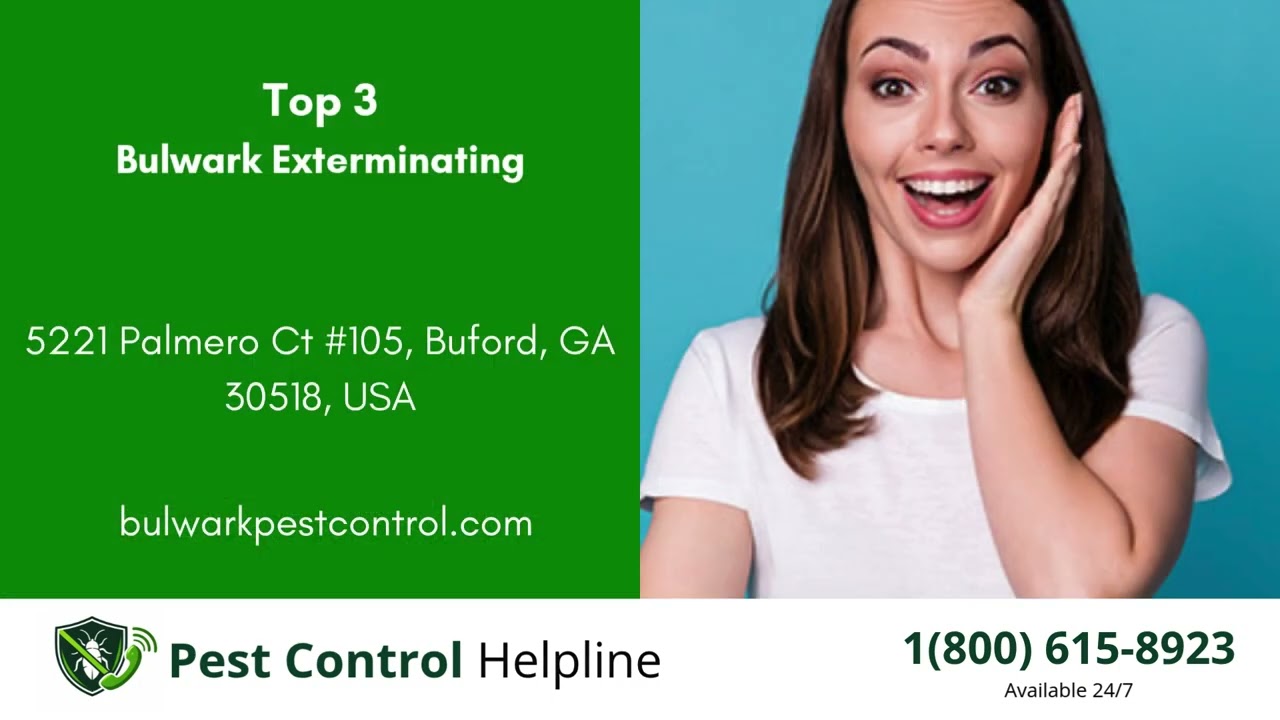 Top 3 Pest Control in Buford