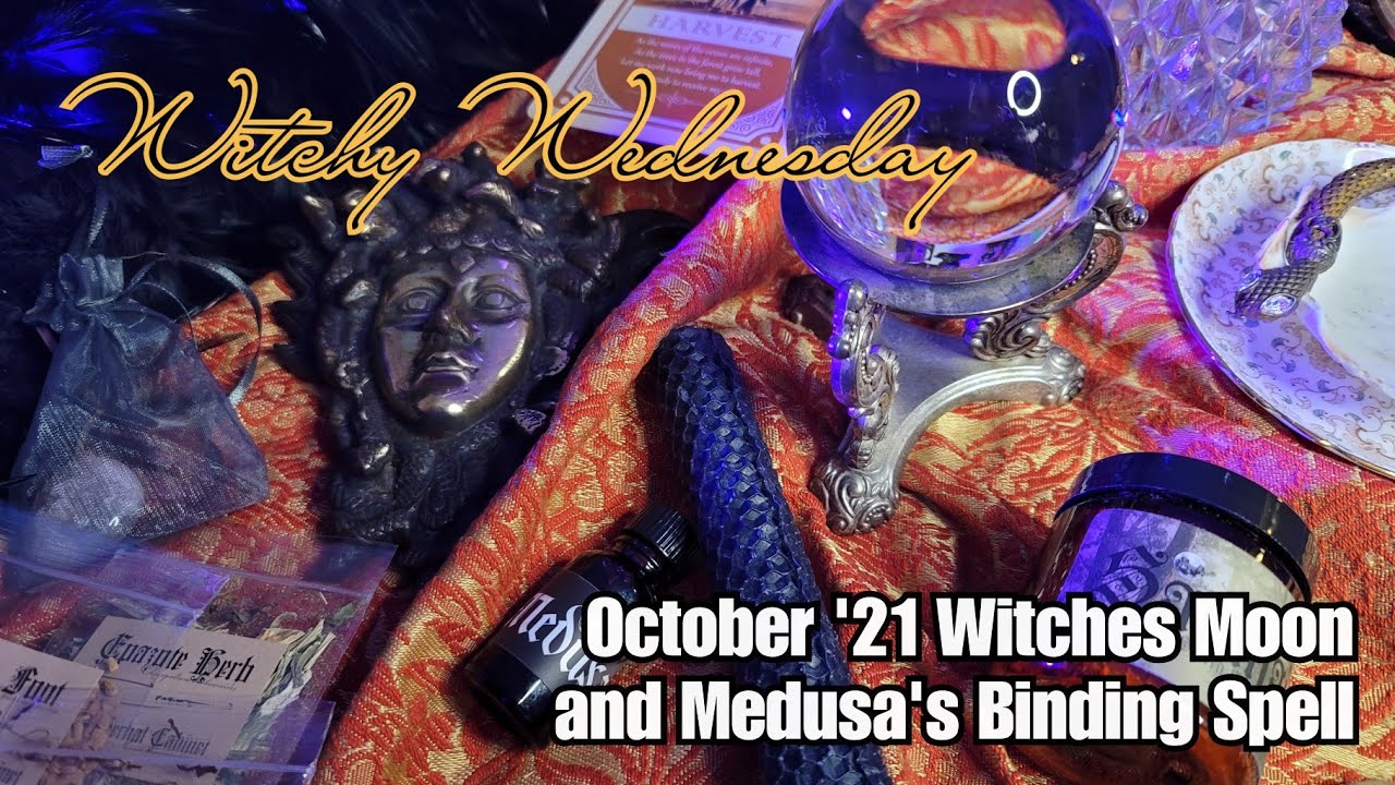 🌙Witchy Wednesday🌙 October Witches Moon & Spell!!