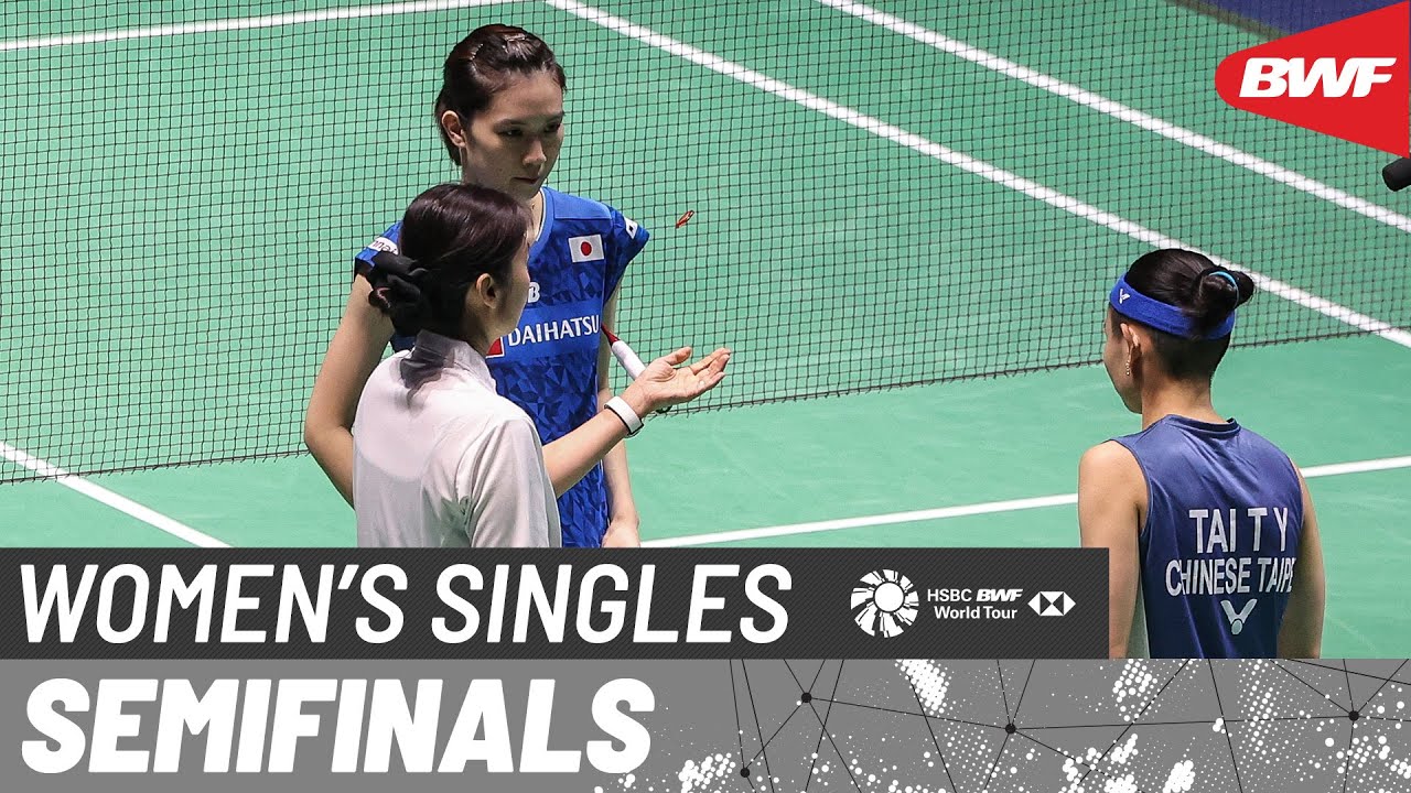 YONEX French Open 2023 | Tai Tzu Ying (TPE) [4] vs. Aya Ohori (JPN) | SF