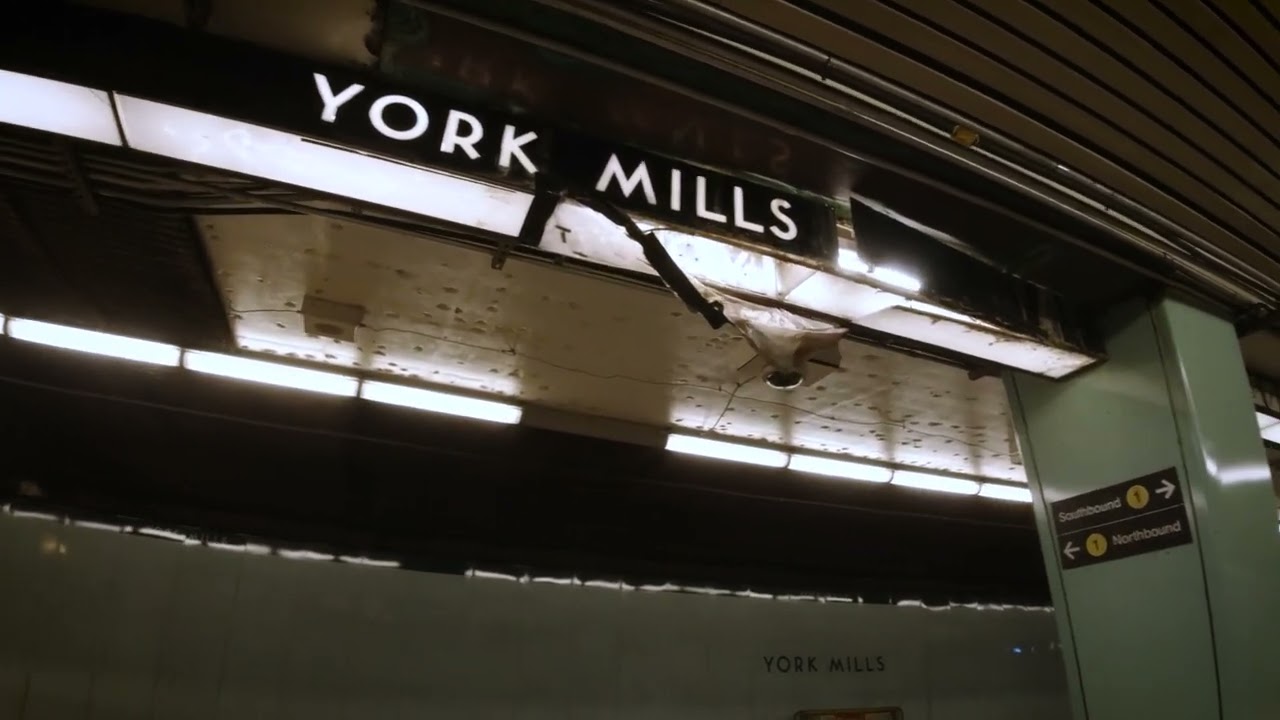 Toronto Subway Stations - York Mills &Lawrence Station