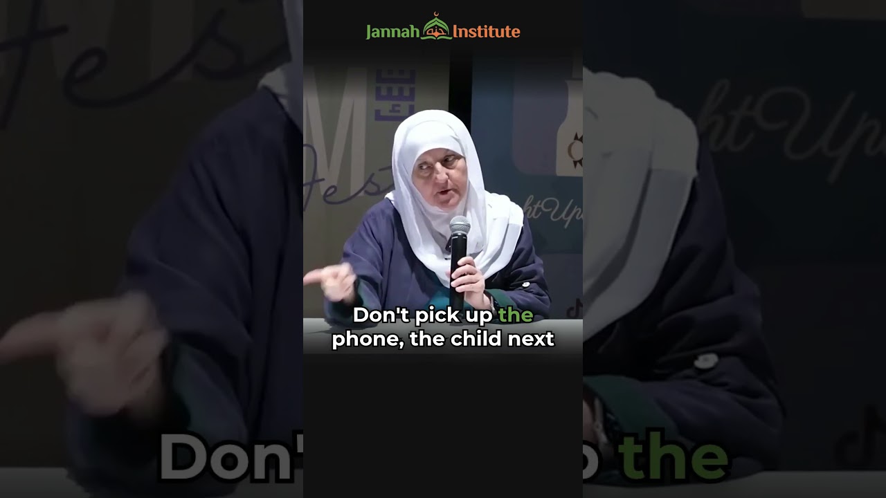 Дорогие мамы, подаёте ли вы пример? #воспитание #drhaifaayounis #исламскиенапоминания #матери