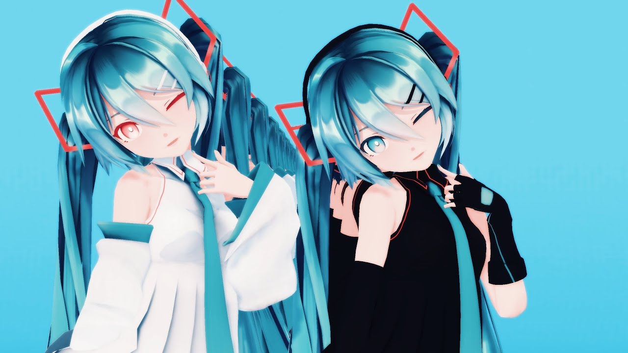 【MMD/Vocaloid/QHD/60FPS】Miku Hatsune【Chocolate Cream】