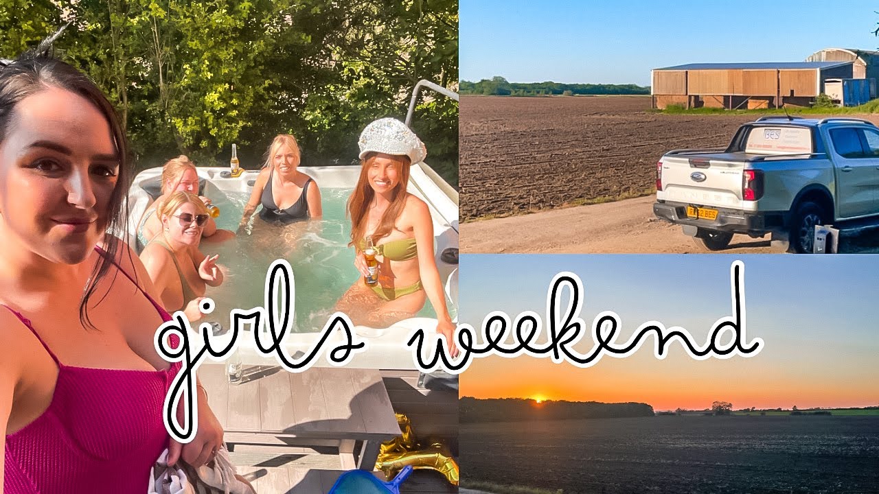 GIRLS WEEKEND | LOG CABIN FOR MY FRIENDS 30TH BIRTHDAY VLOG