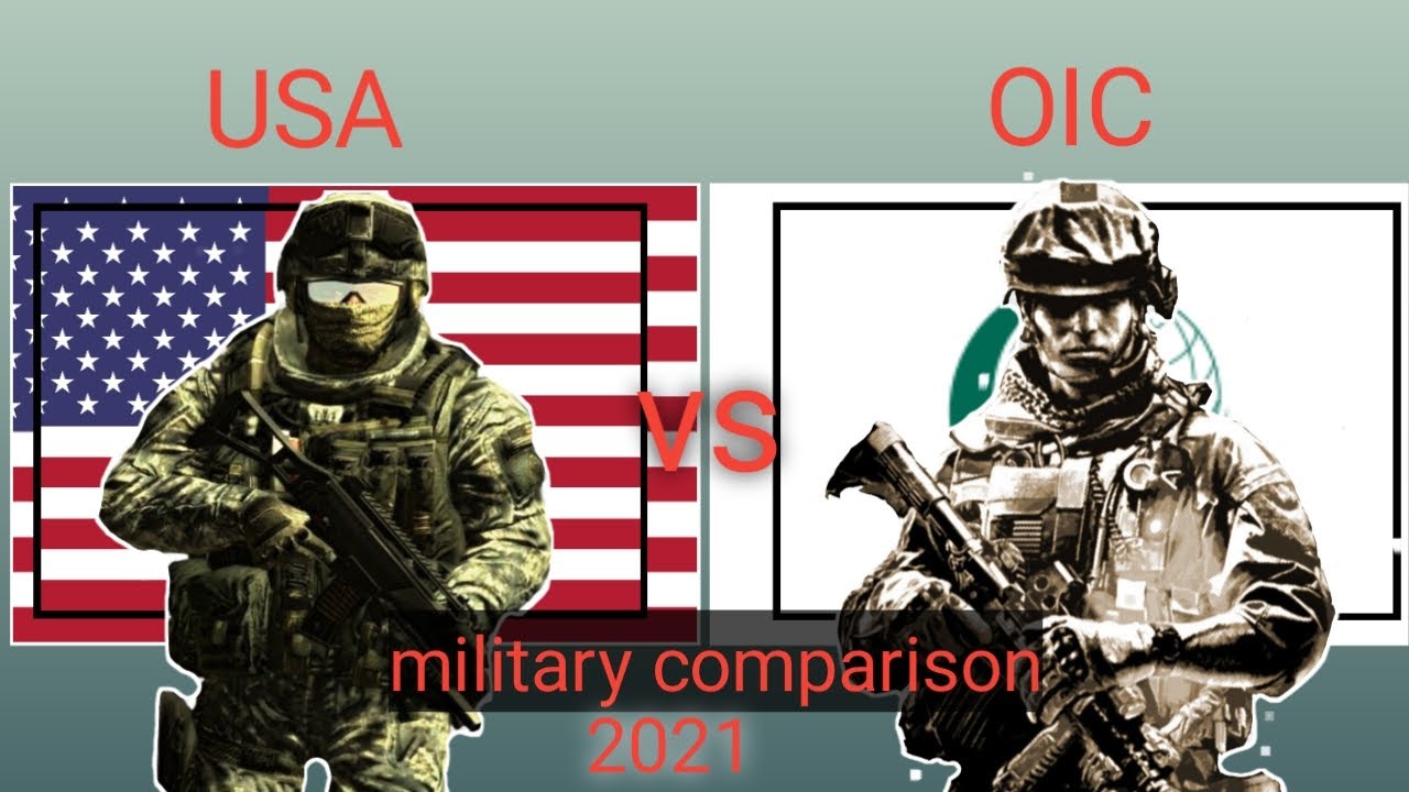USA Vs OIC military power 2021||OIC Vs USA military power comparison 2021