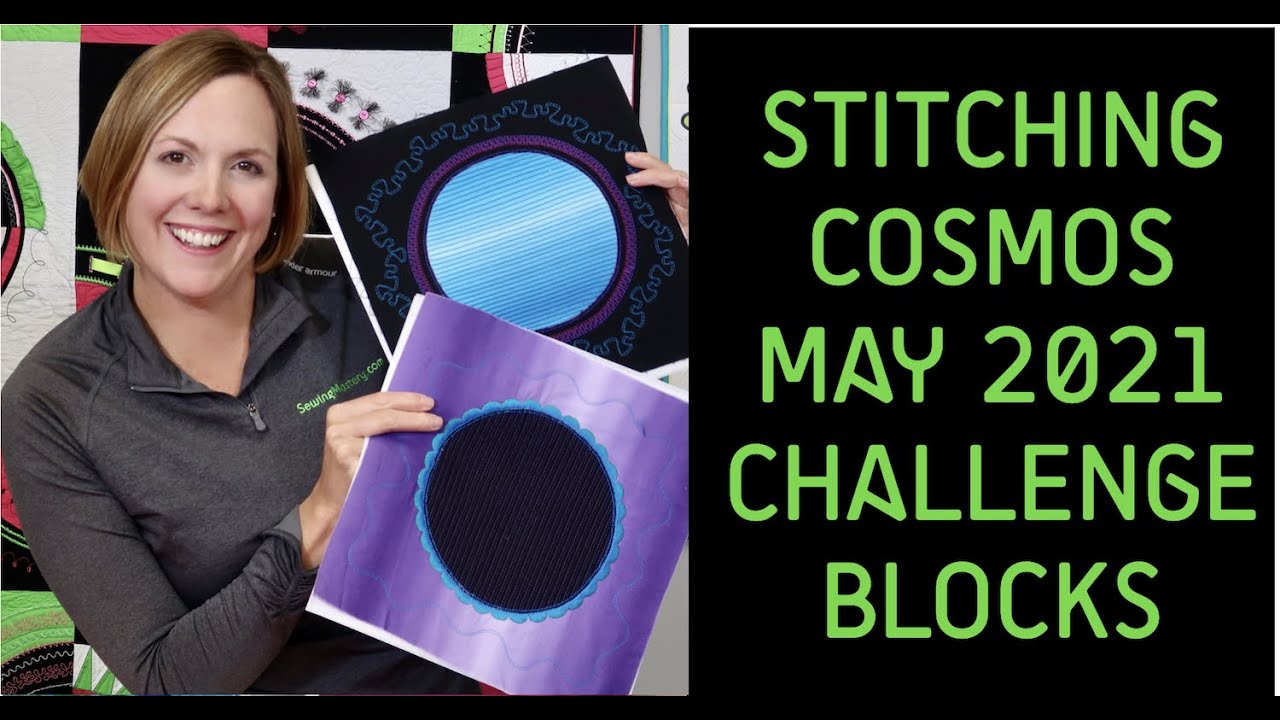 Stitching Cosmos 2021 Challenge Pintuck & Twin Needle Blocks - FREE VIDEOS to PREVIEW!