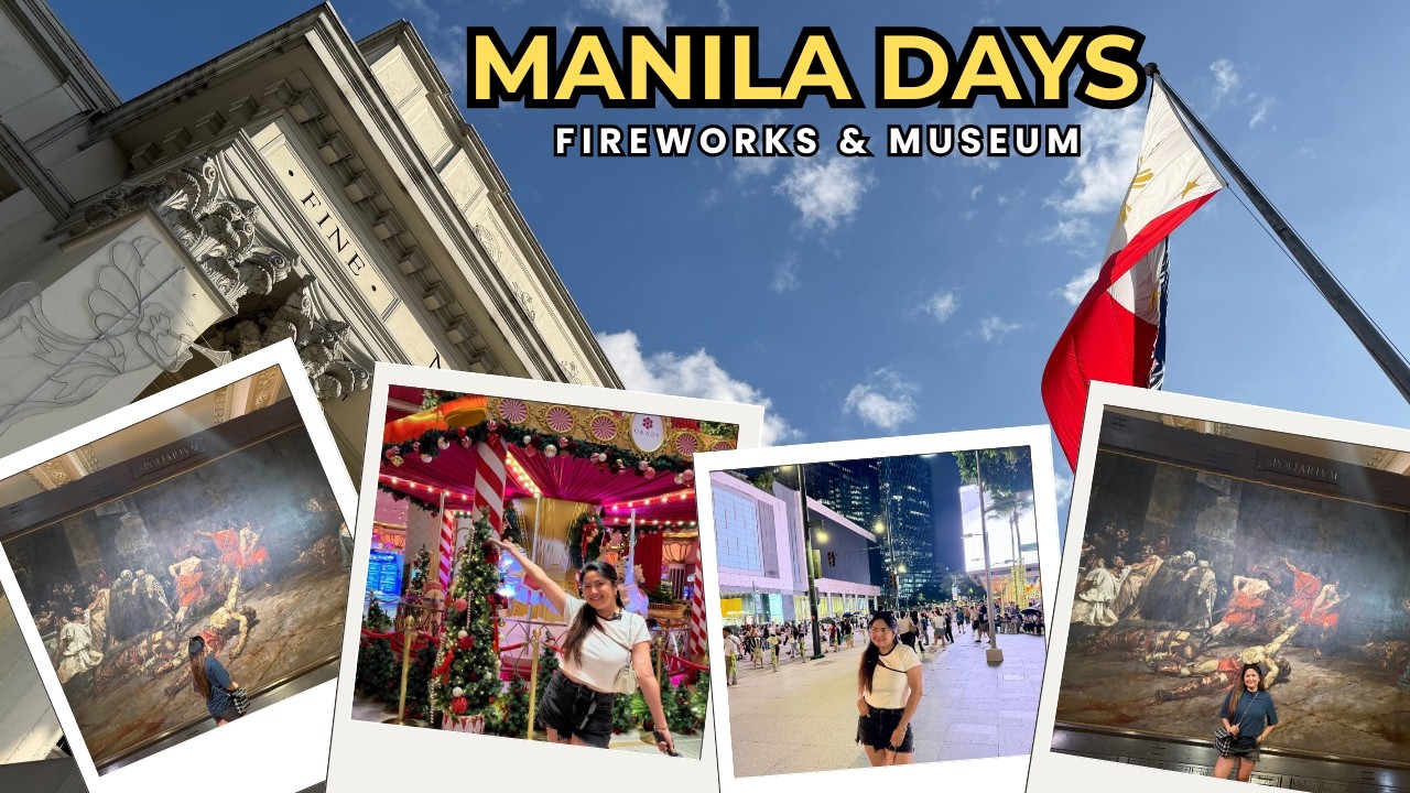 Manila Vlog 🇵🇭 | Fireworks Shopping & Museum Visit