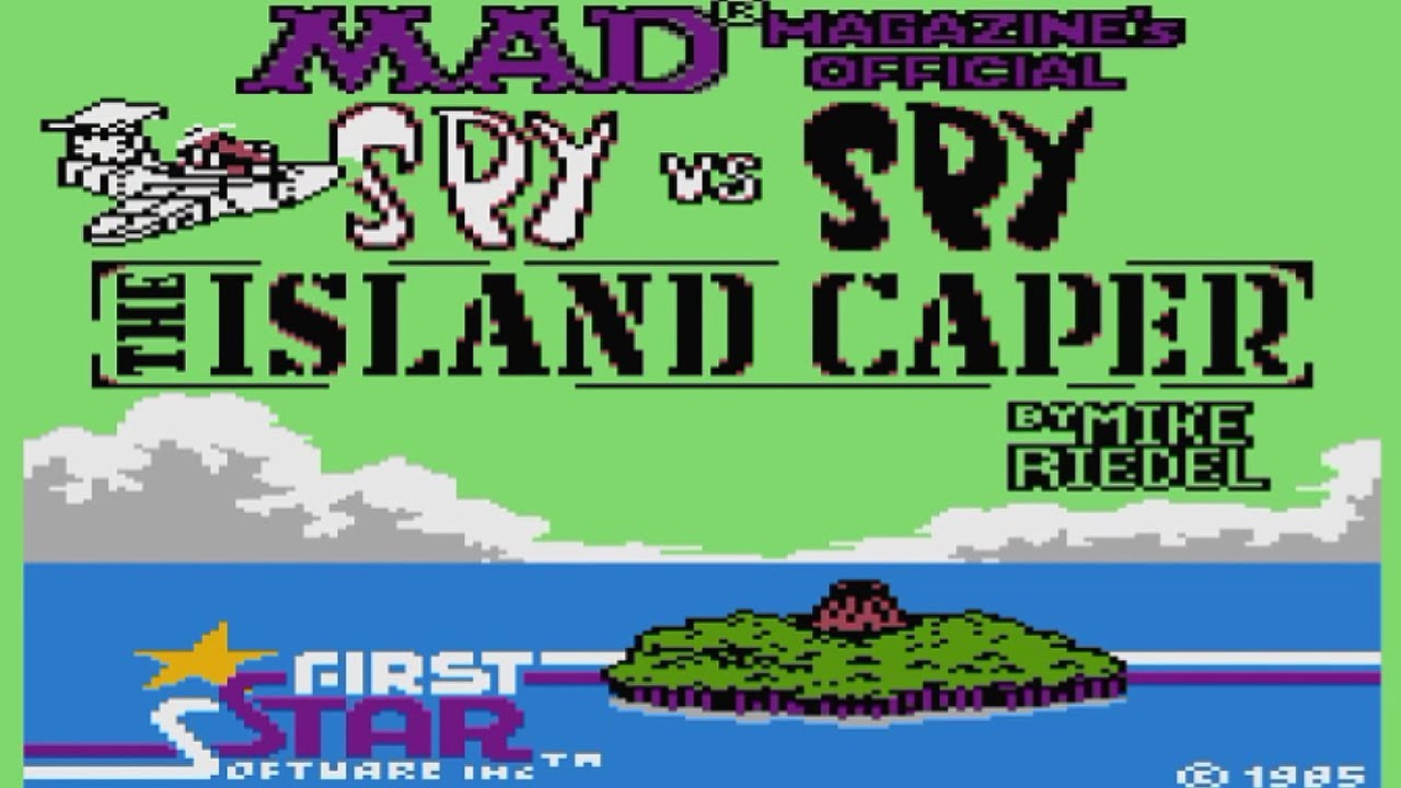 Atari XL/XE - Spy vs Spy 2 The Island Caper [1985]
