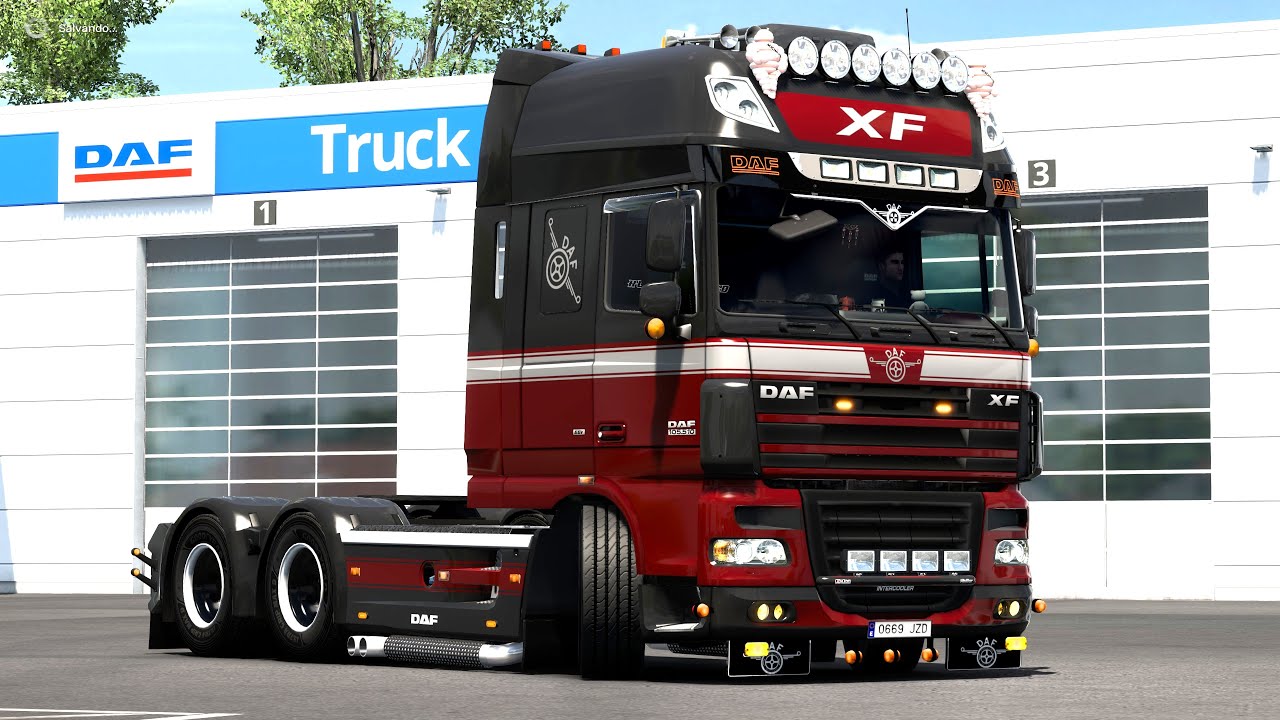 DAF 510 XF vad&k (Full Tuning+Sound V1.51-1.52) Euro Truck Simulator 2 V1.51-1.52