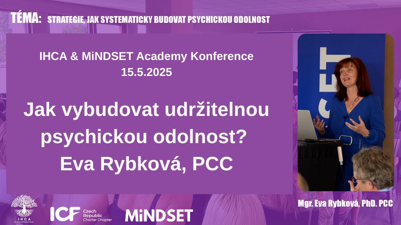 🛡️ Jak vybudovat udržitelnou psychickou odolnost? | Eva Rybkov&aacute;, PCC