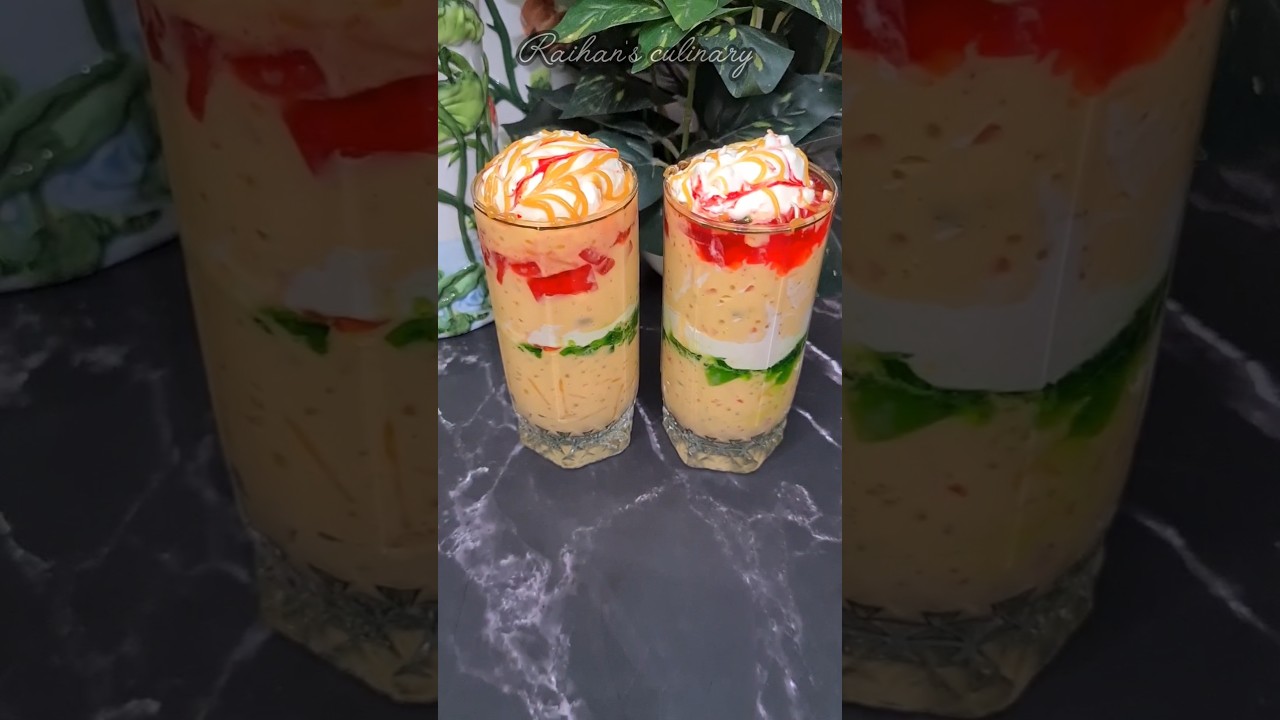 Radhuni faluda mix (Mango flavour) | রাঁধুনি ফালুদা মিক্স দিয়ে তৈরি ইনস্ট্যান্ট ফালুদার সহজ রেসিপি🍧