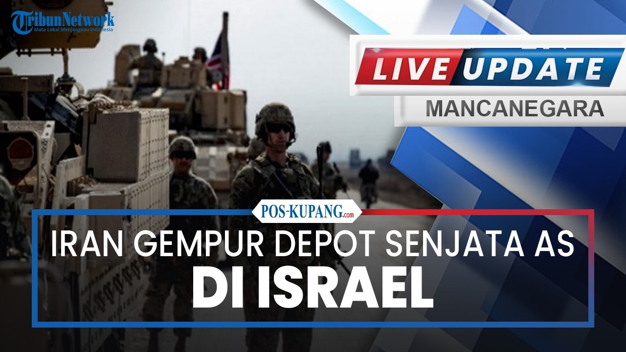 🔴Serangan Terbesar! Iran Gempur Depot Senjata AS di Israel hingga Rusia Janjikan Bantuan ke Teheran