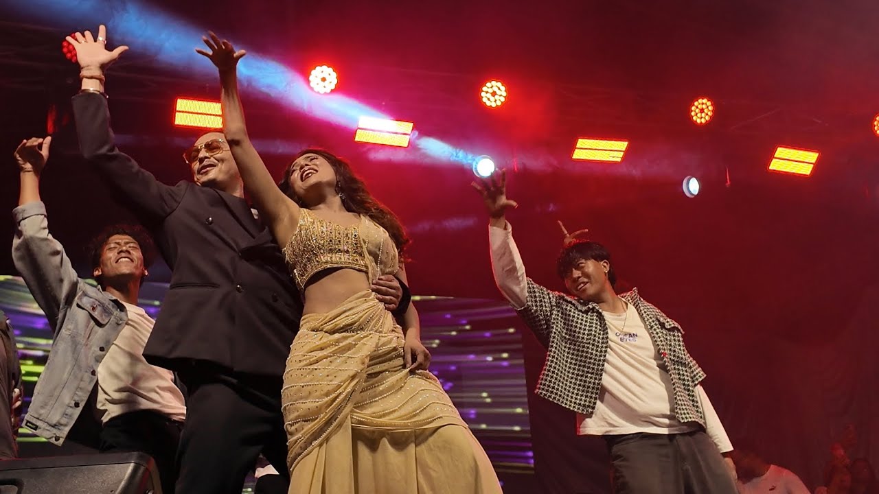 Paul Shah - Asmita Jureli Live Performance In Song Kuro Bujhesi - Oee Oee Oee 