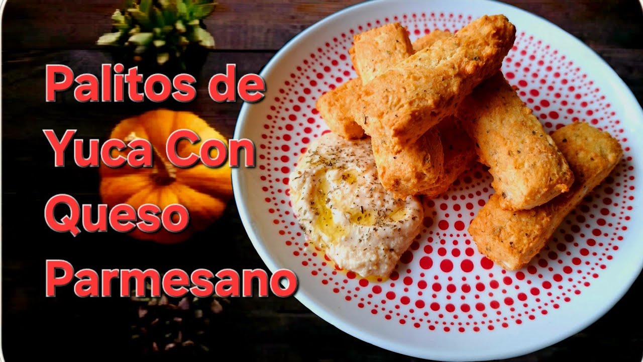 Palitos crujientes de yuca y parmesano🍠|Crispy Yuca Parmesan Sticks|Dtodito con cami