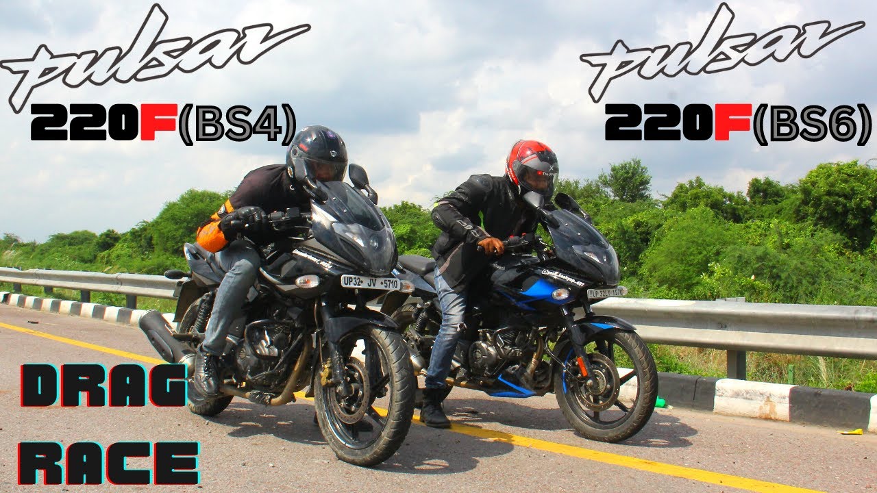Pulsar 220F BS4 vs Pulsar 220F BS6 Drag Race | किसमें है कितना दम ?? | Bajaj ye kya Kar Raha hai ??