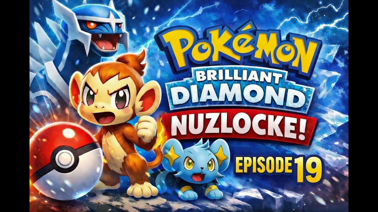 POKEMON BRILLIANT DIAMOND NUZLOCKE EPISODE 19 - TECHNICAL DIFFICULTIES