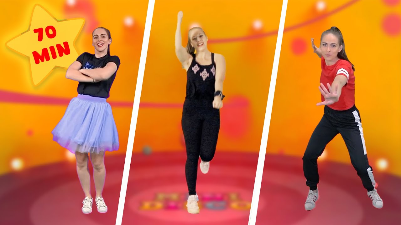 Summer Party Songs For Kids 70 min ⏰ | Kids Dancing Clips Compilation | Minidisco