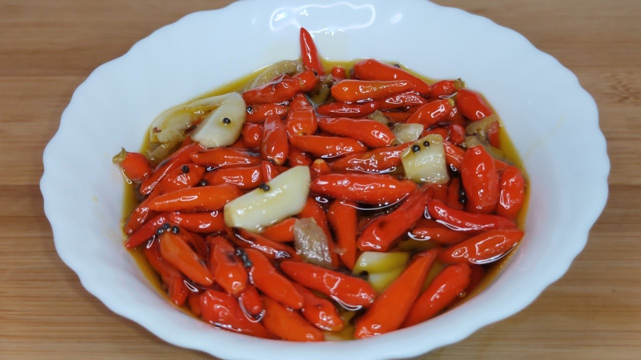 Hmarcha pickle ei nghal theih / Instant chili pickle recipe / Mizo Eisiam @RosysKitchenMizoram