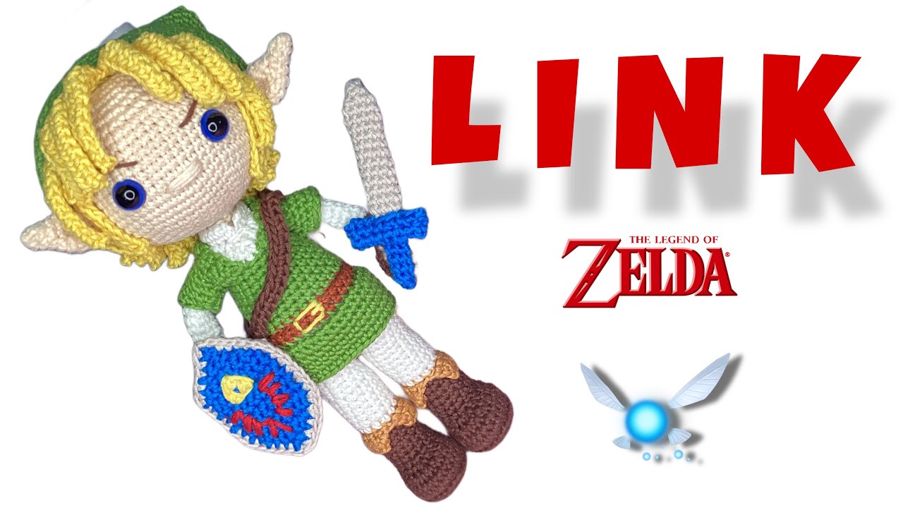 LINK / Legend of Zelda Amigurumi (SUBS🇺🇸🇧🇷) 5/5 #linkacrochet #legendofzeldaamigurumi