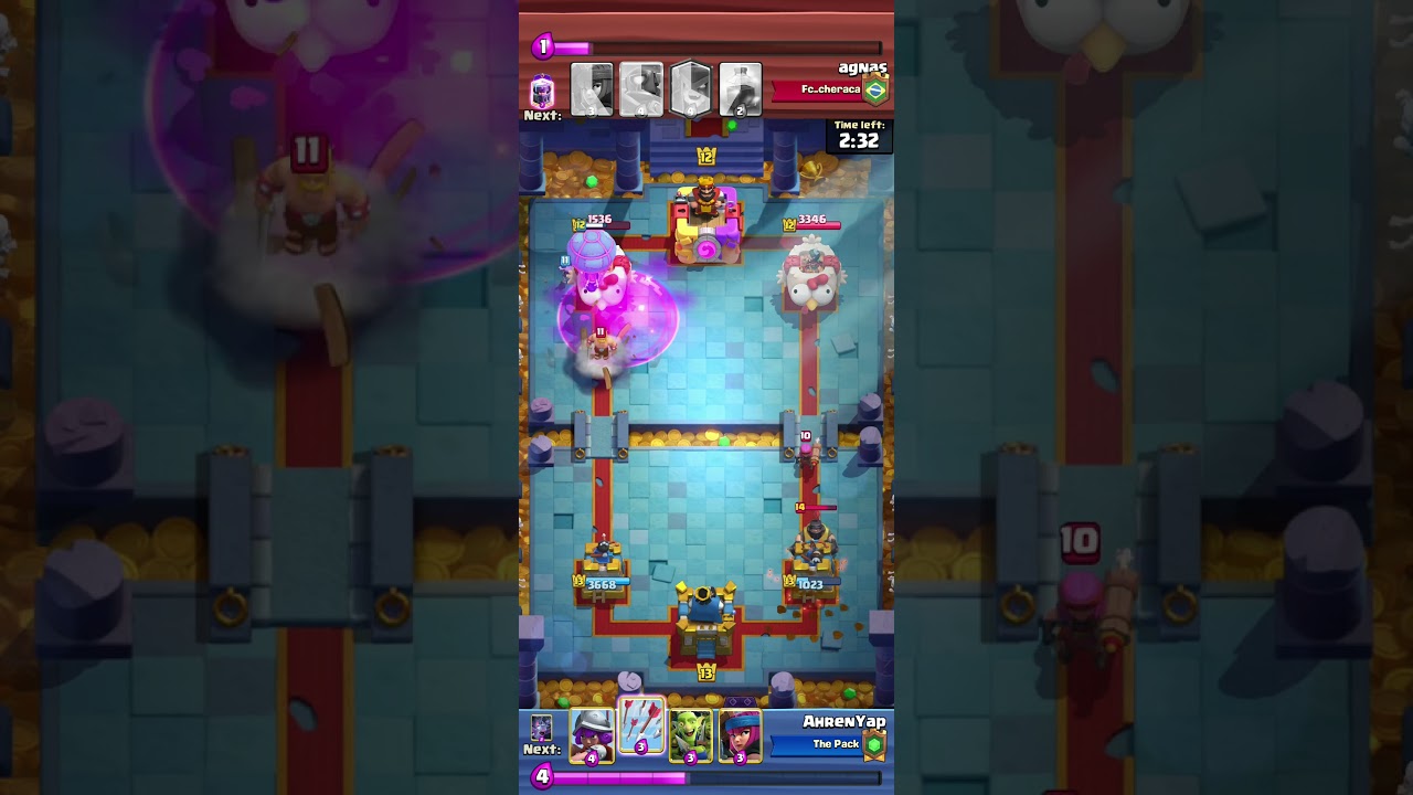 WINNING THE THREE CROWN RACE WITH LUMBERLOON!!!!! #clashroyale
