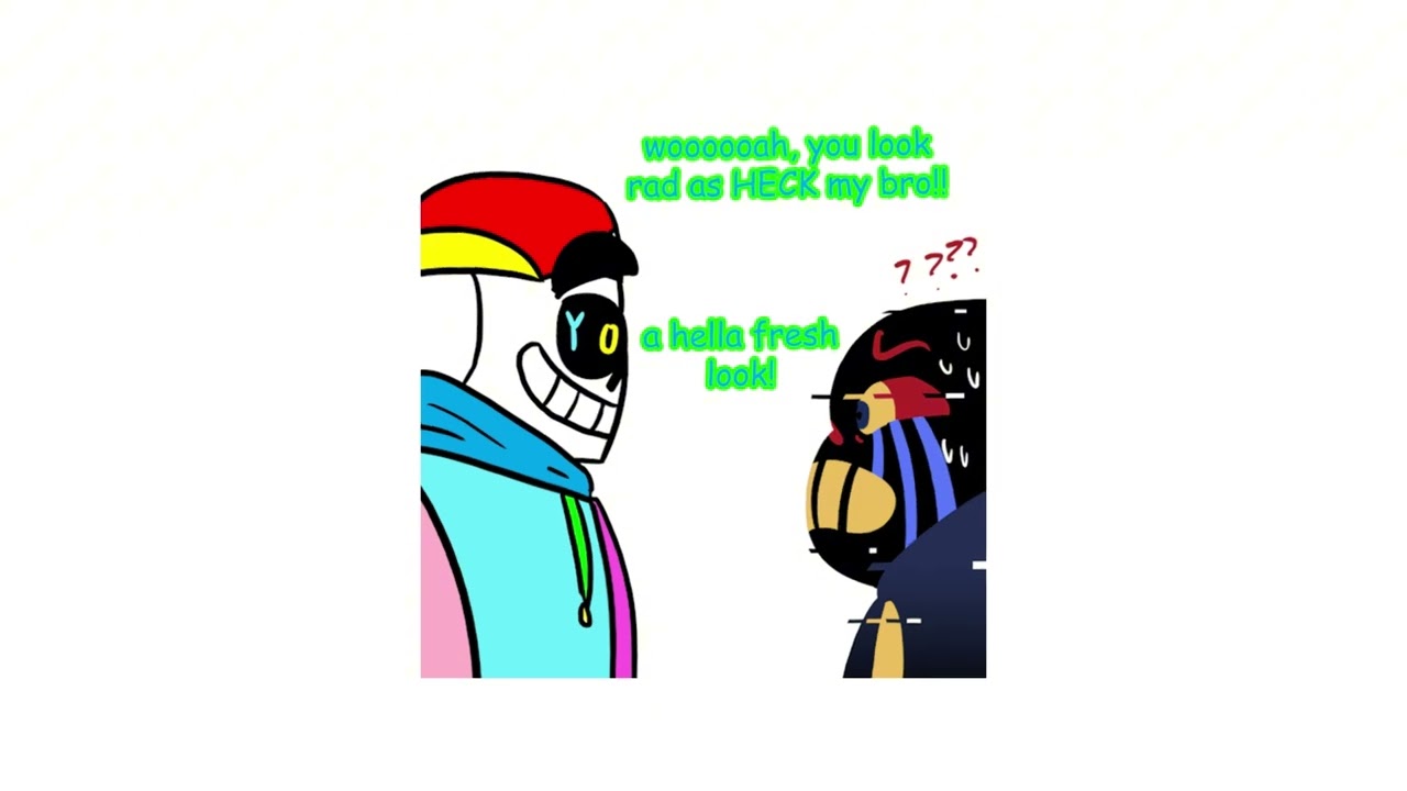 Error Sans First meeting with Fresh Sans ? (Teach Tale Undertale AU Canon)