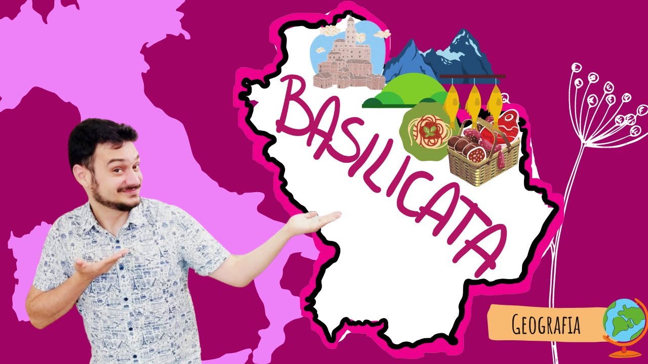 LA BASILICATA - La geografia e le REGIONI D'ITALIA spiegate FACILI